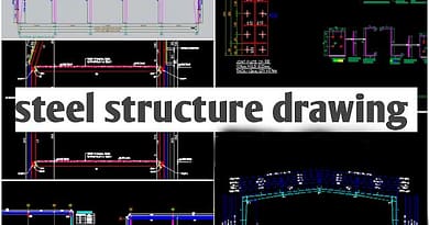 Download steel structure drawing free dwg