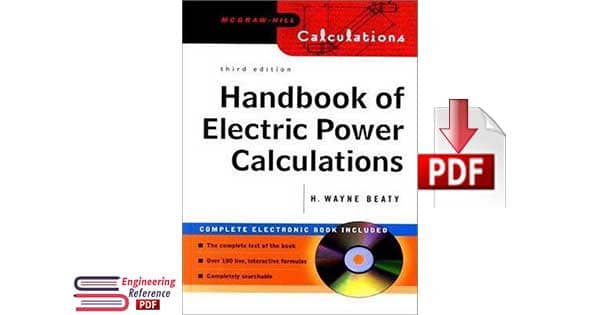 Handbook of Electric Power Calculations Third Edition By H. Wayne Beaty