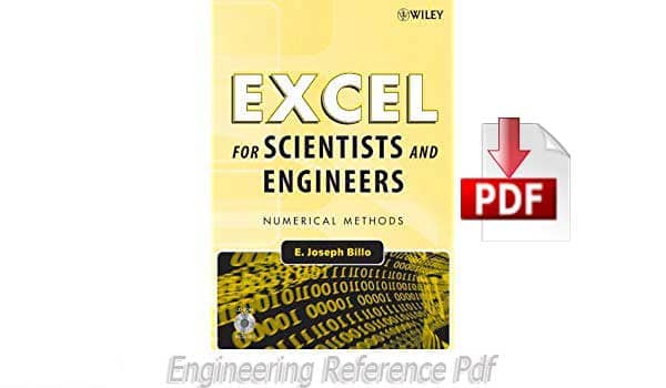 Download Excel for Scientists and Engineers Numerical Methods by E. Joseph Billo Free PDF